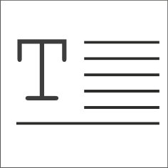 text
