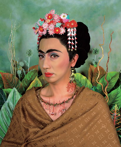 Yasumasa Morimura as Frida Kahlo In true fangirl form I showed up early 