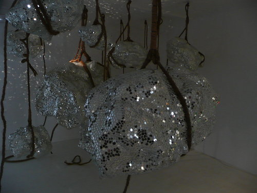 Yahel Chirinian, Floating Rocks, Installation view