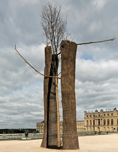 Penone au parc du Château de Versailles