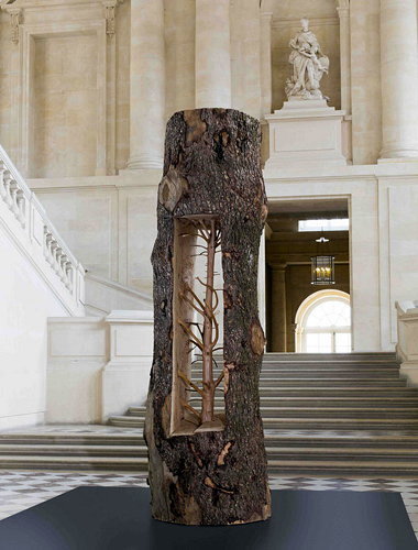 Penone au parc du Château de Versailles