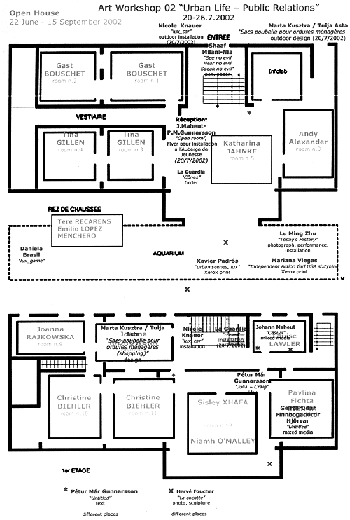 Art Workshop Luxembourg plan