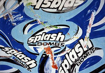 Michel Majerus, splash bombs