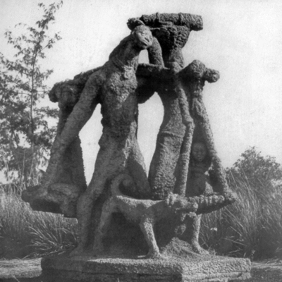 Boran Hansda, Sidhu, Kanhu, Baijal, Raghunath, Sadhuram
Chand, 2007 - Ramkinkar Baij, Santhal Family, 1938 - K.P.Krishnakumar, Untitled, 1982 - MuHKa