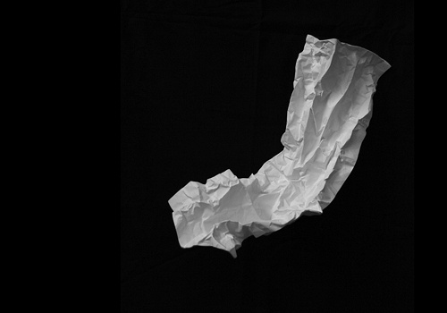 Sylvie de Meurville, paysages pliss&eacute;s