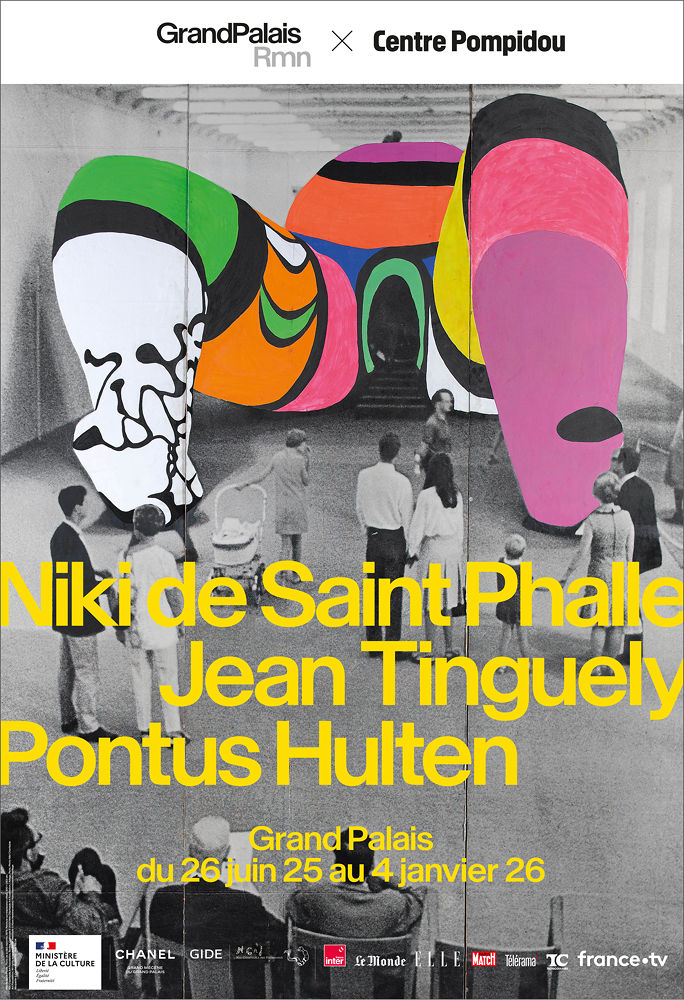 Niki de Saint Phalle, Jean Tinguely, Pontus Hulten